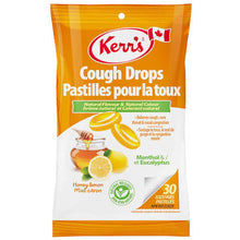Kerr's Cough Drops Honey Lemon Flavor 30 Lozenges