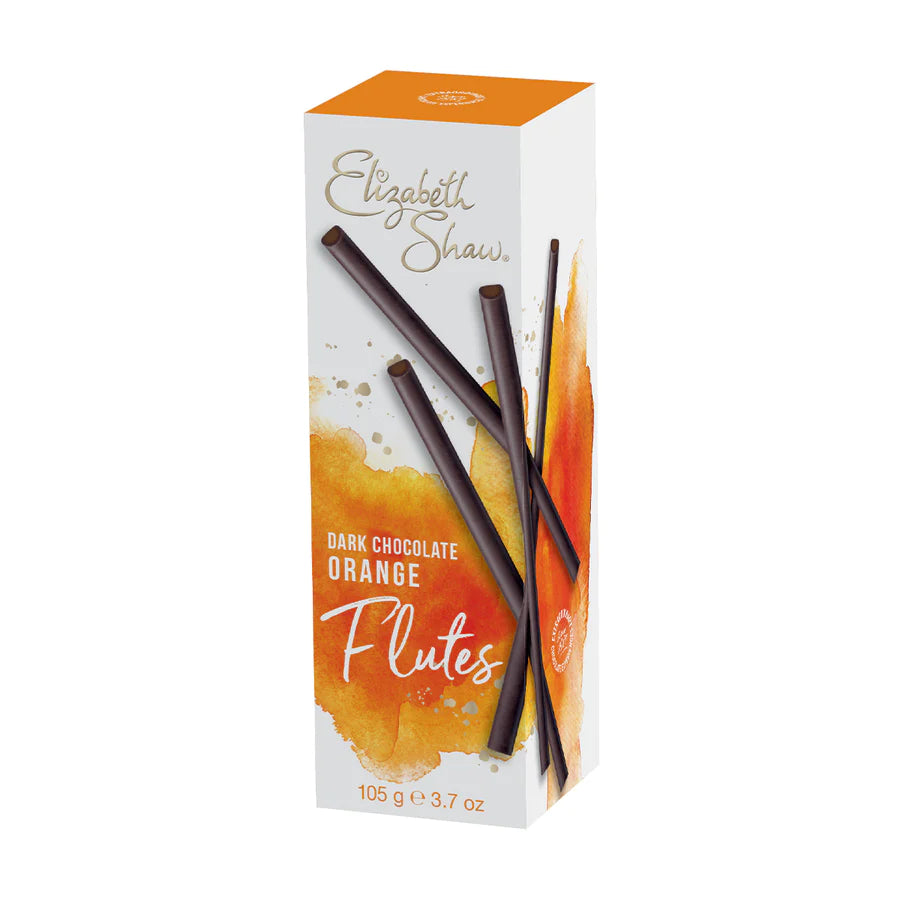 Elizabeth Shaw Dark Chocolate Orange Flutes 105g