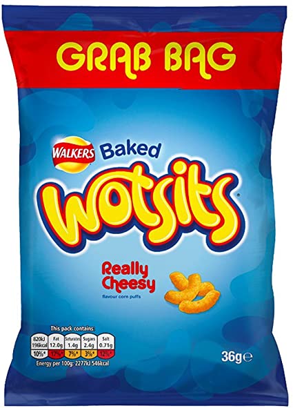 WALKERS BAKED WOTSITS 36G