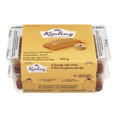 Mr Kipling Caramel 6 Slices