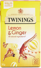 TWININGS LEMON & GINGER 30G