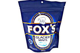 WATERBRIDGE FOX'S GLACIERS MINTS 200G