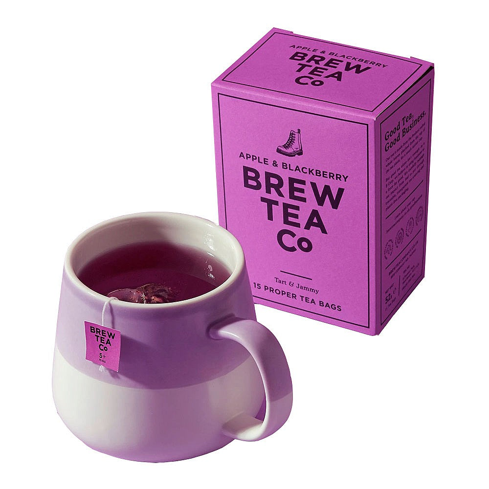 BREW TEA CO APPLE & BLACKBERRY 15 BAGS