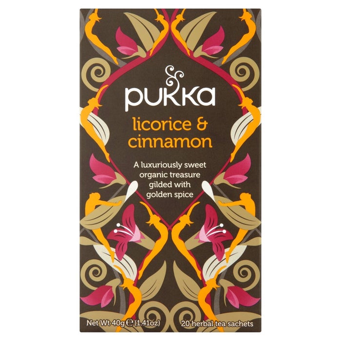 Pukka Licorice & Cinnamon 20 Sachets
