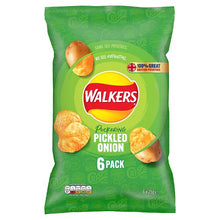 Walkers Pickled Onion 6pk